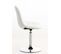 Chaise Lounge Emil En Similicuir Blanc