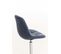 Chaise Lounge Emil En Tissu Bleu