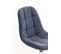 Chaise Lounge Emil En Tissu Bleu