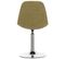 Chaise Lounge Emil En Tissu Vert