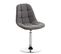 Chaise Lounge Emil En Tissu Gris Clair