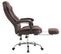 Fauteuil De Bureau Castle En Tissu Marron