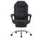 Fauteuil De Bureau Castle En Tissu Noir