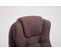 Fauteuil De Chef Thor En Tissu Marron