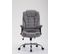 Fauteuil De Chef Thor En Tissu Gris