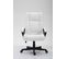 Fauteuil De Bureau Xl Sparta Similicuir Blanc