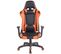 Fauteuil De Bureau Miracle V2 Similicuir Noir / Orange