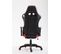 Fauteuil De Bureau Boavista En Similicuir Avec/sans Repose-pied Noir / Rouge/avec Repose-pieds