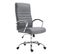 Fauteuil De Bureau Xl Valais Similicuir Gris