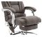 Fauteuil De Bureau Pacific Avec Fonction Massage Tissu Gris Foncé