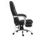 Fauteuil De Bureau Pacific Avec Fonction Massage Tissu Noir