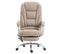 Fauteuil De Bureau Pacific Avec Fonction Massage Tissu Taupe