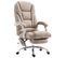 Fauteuil De Bureau Pacific Avec Fonction Massage Tissu Taupe