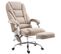 Fauteuil De Bureau Pacific Avec Fonction Massage Tissu Taupe