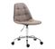 Fauteuil De Bureau Reims Similicuir Marron