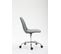 Fauteuil De Bureau Reims Similicuir Gris