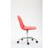 Fauteuil De Bureau Reims Similicuir Rouge