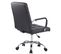 Chaise De Bureau Deli Pro Similicuir Noir