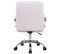 Chaise De Bureau Deli Pro Similicuir Blanc