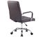 Chaise De Bureau Deli Pro Similicuir Marron