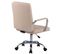 Chaise De Bureau Deli Pro Similicuir Crème