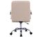 Chaise De Bureau Deli Pro Similicuir Crème