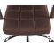 Fauteuil De Bureau Deli Tissu Marron