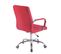 Fauteuil De Bureau Deli Tissu Rouge