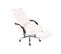 Fauteuil De Bureau Power Similicuir Blanc