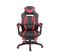 Fauteuil De Bureau Heat En Similicuir Noir / Rouge