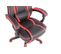 Fauteuil De Bureau Heat En Similicuir Noir / Rouge