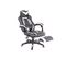 Fauteuil De Bureau Heat En Similicuir Noir / Blanc