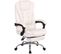 Fauteuil De Bureau Oxygen En Tissu Ou Similicuir Blanc /similicuir