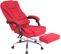 Fauteuil De Bureau Oxygen En Tissu Ou Similicuir Rouge/tissu