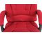 Fauteuil De Bureau Oxygen En Tissu Ou Similicuir Rouge/tissu