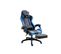 Fauteuil De Bureau Ignite Similicuir Noir / Bleu