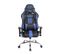 Chaise De Bureau Limit Xm En Similicuir Noir / Bleu