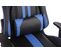 Chaise De Bureau Limit Xm En Similicuir Noir / Bleu