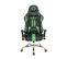 Chaise De Bureau Limit Xm En Similicuir Noir / Vert