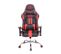 Chaise De Bureau Limit Xm En Similicuir Noir / Rouge