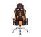 Chaise De Bureau Limit Xm En Tissu Noir / Orange