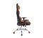 Chaise De Bureau Limit Xm En Tissu Noir / Orange