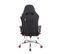 Chaise De Bureau Limit Xm En Tissu Noir / Rouge