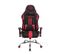 Chaise De Bureau Limit Xm En Tissu Noir / Rouge