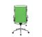 Chaise De Bureau Batley En Similicuir Ou Véritable Cuir Vert/similicuir