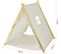 Tipi Tente Enfant Pour Garçon Et Fille Avec Tapis De Sol, Teepee Tente De Jeu Pour Enfants, Oss02-w