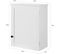 Meuble Haut De Salle De Bain- 1 Porte Placard Commode Armoire Suspendue, BZr19-w