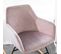 Chaise À Bascule Avec Accoudoirs Fauteuil De Relaxation Pieds Confortable Élégant (rose), Fst68-p