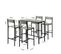 Set De 1 Table + 4 Chaises Ensemble Table De Bar,  Ogt14-hg