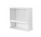 Porte-assiettes Murale Meuble De Rangement D'assiettes Mural - Avec 1 Étagère – Blanc, Kcr04-w